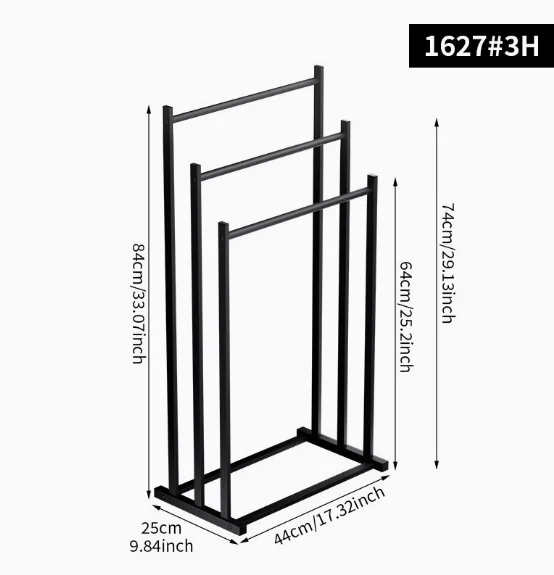 

Вешалка для полотенец 3-бар