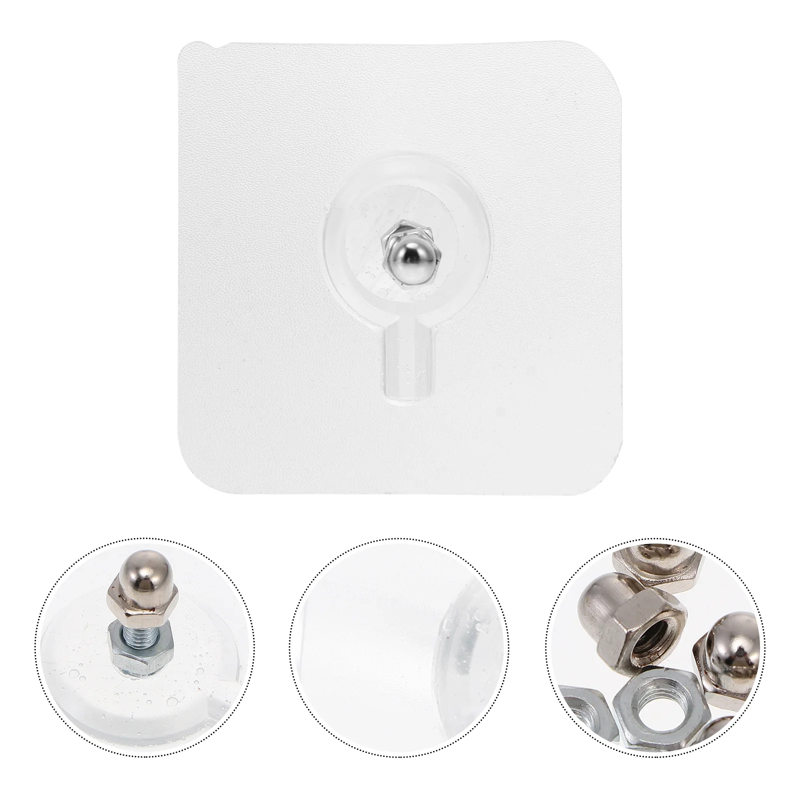 

Adhesive Hooks Wall Hook Sticky Stickers Trace Non Mounted Hanger Traceless Screw Bathroom Door Hanging Utility Seamless Punch