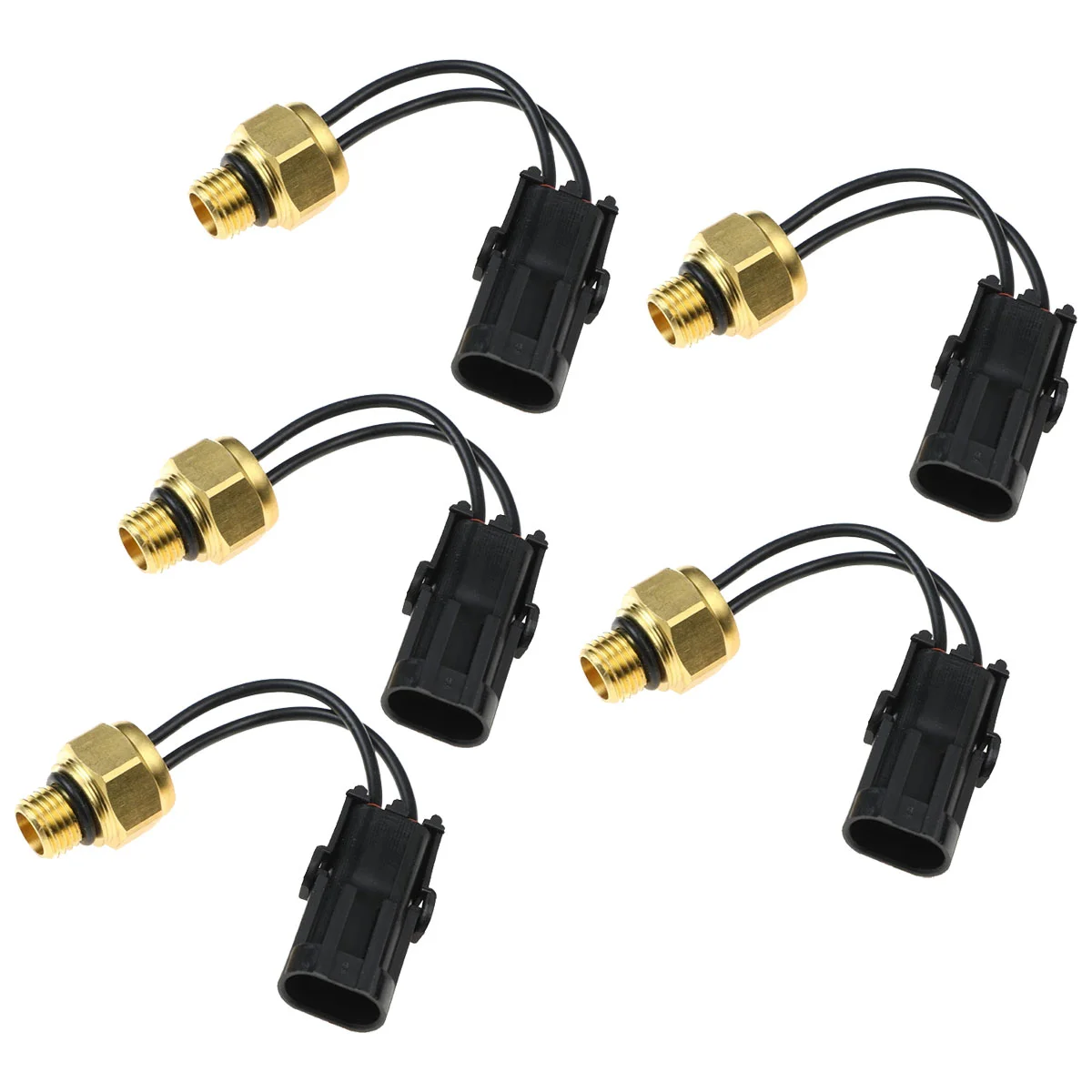 

5Pcs RE503242 Engines Temperature Sensor for John Deere Equipment Fuel Injection Pump Water Temperature Switch Sensor