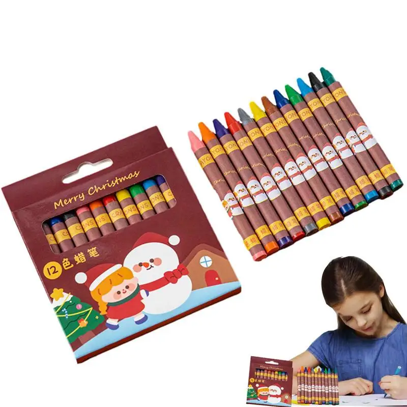 

Рождественские радужные карандаши, карандаши, Рождественские цветные мини-карандаши, подарки для вечеринки, 360-цветные карандаши для школы,...