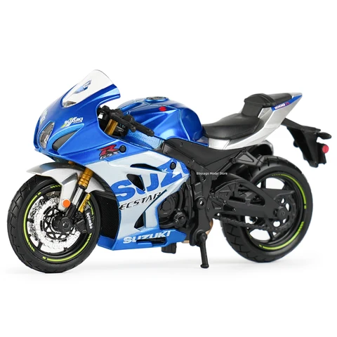 Bburago 1:18 2021 Suzuki GSX-R1000R статические литые Автомобили Коллекционная модель