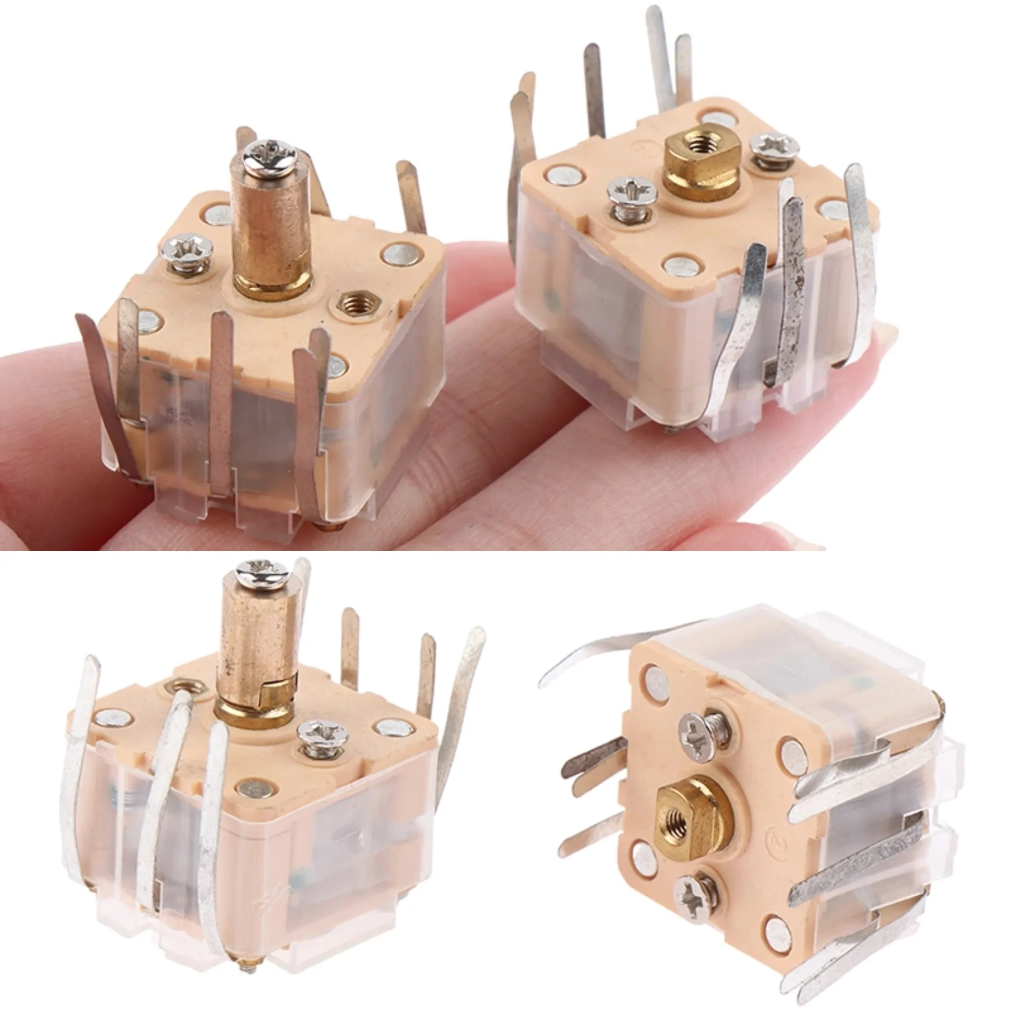 Фото 1Piece Switch CBM-443BF-1AB4/088AM+FM Radio Thin Film Variable Capacitor 270P Double +20Pfm Double №1