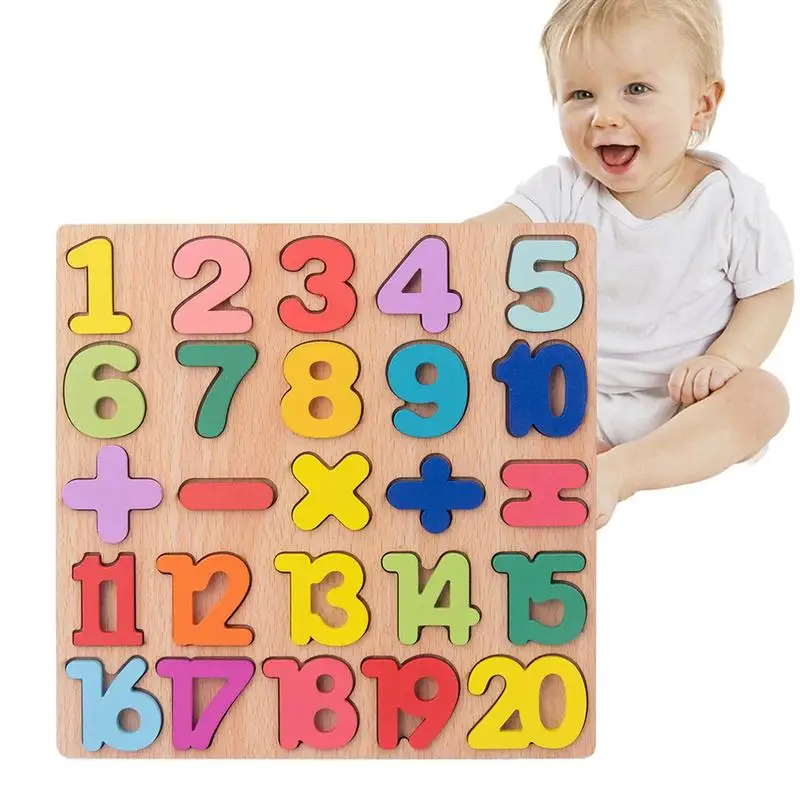

Пазлы для малышей, 4-6 блоков для сортировки, пазлы Монтессори, форма/цифры/алфавиты, обучающая игрушка для дошкольного возраста