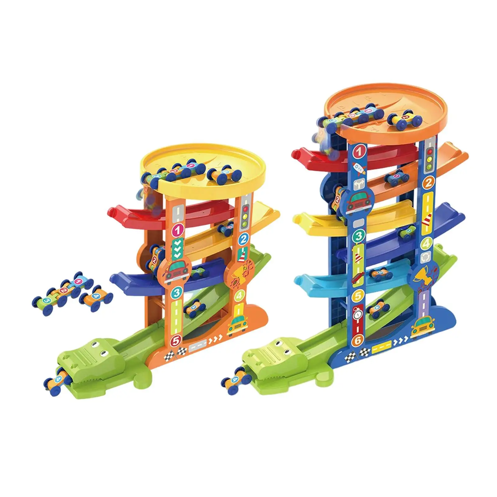 

Plastic Car Ramp Toys Car Garage Early Education Toys for Children Boy Gifts