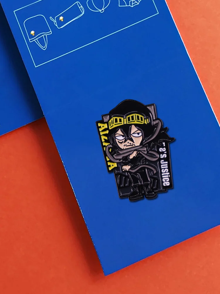 Жесткий эмалированный значок One's Peace Aizawa Shouta (art.: 3920bd06bb99b) - 3920bd06bb99b