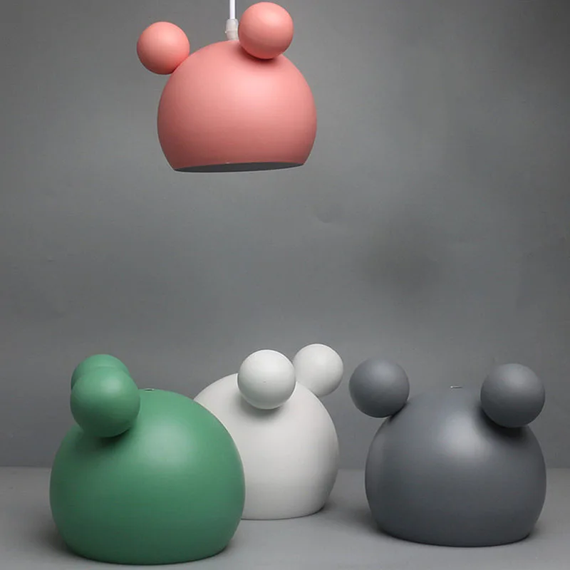 Люстра в скандинавском стиле с изображением панды простой креативный