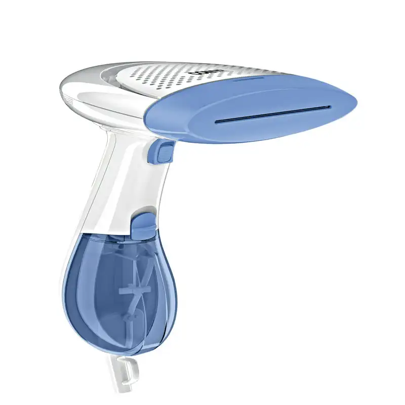 

Garment Steamer for Clothes, ExtremeSteam 1200W, Portable Handheld Design, White/Blue, GS237X
