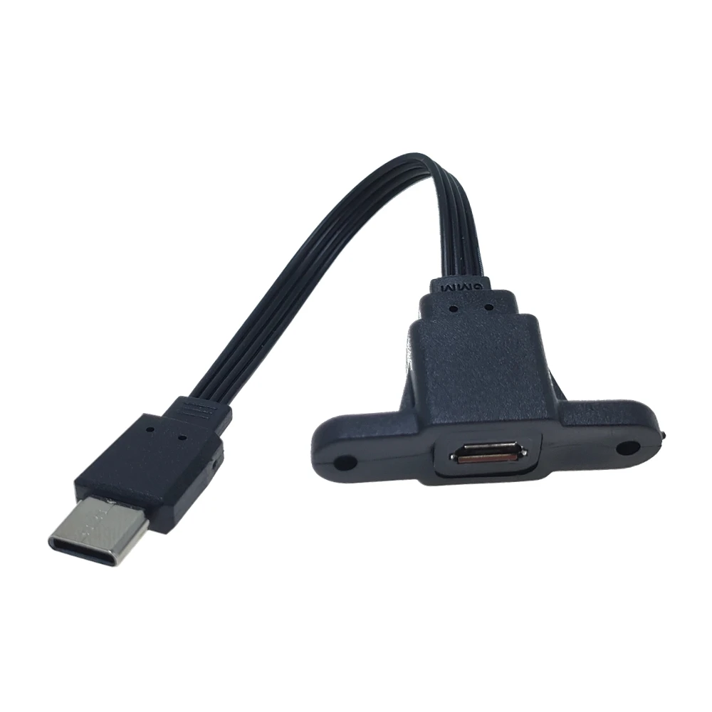 Фото 0,1 м 0,2 м USB 3.1 Type-C штекер к Micro USB 2.0 гнездовой адаптер передачи данных конвертер USB типа C адаптер №4