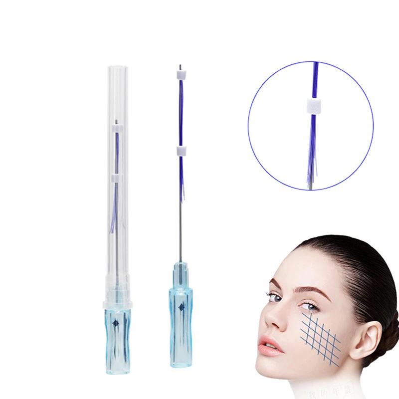 

Beauty Pdo Pcl Threads Lift Nose Eye Face Skin Lifting Multi Mesh Filling Thread 10PCS Per Pack