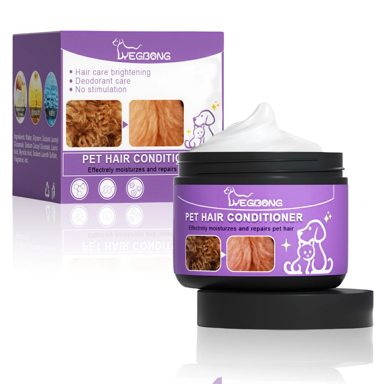 

Кондиционер для домашних животных кондиционер для шерсти для собак очистка шерсти домашних животных уход за уменьшением перхоти от царапи...
