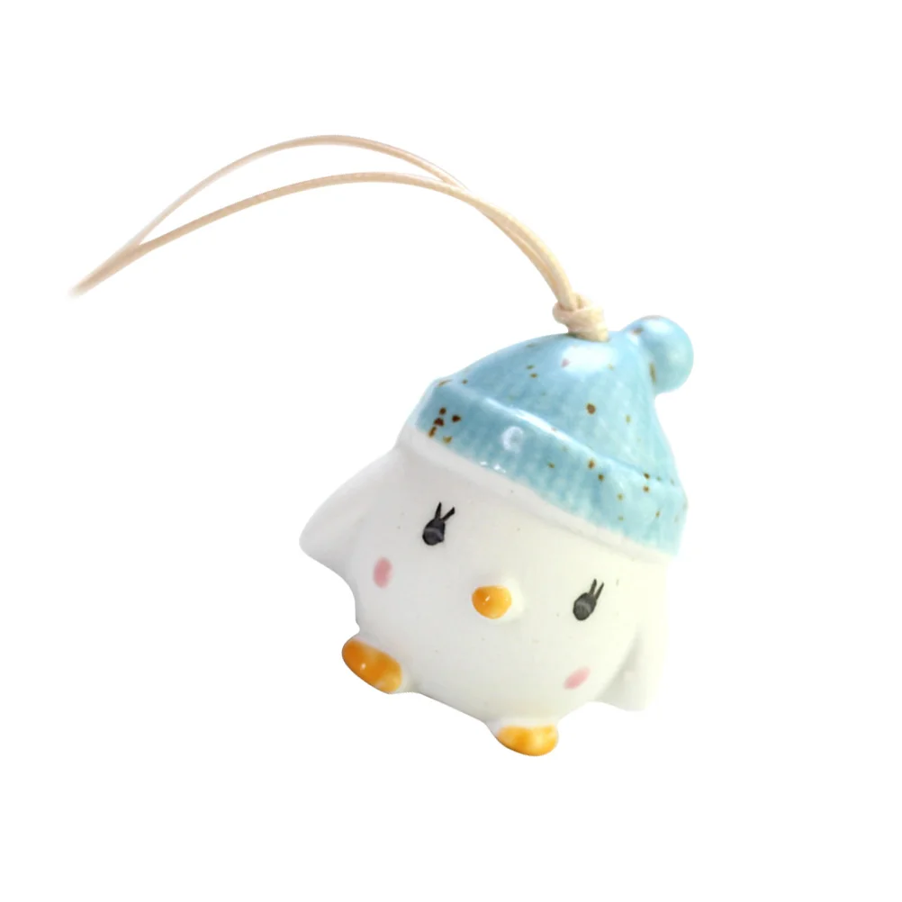

Car Hanging Craft Ceramic Hanging Pendant Chick Pendant Window Hanging Ceramic Bird Crafts Decorative Hanging Ornaments