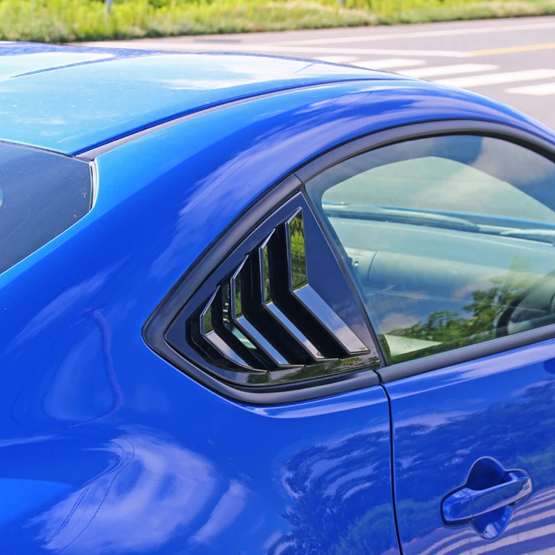 Оконные жалюзи BRZ для Toyota GR86 ZN8 ZC8 осветительный черный спойлер 2022 + декоративные