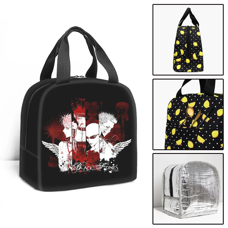 New Nana Osaki Insulated Lunch Bags Women Men Work Tote Food Case Cooler Warm Bento Box Student Lunch Box for School