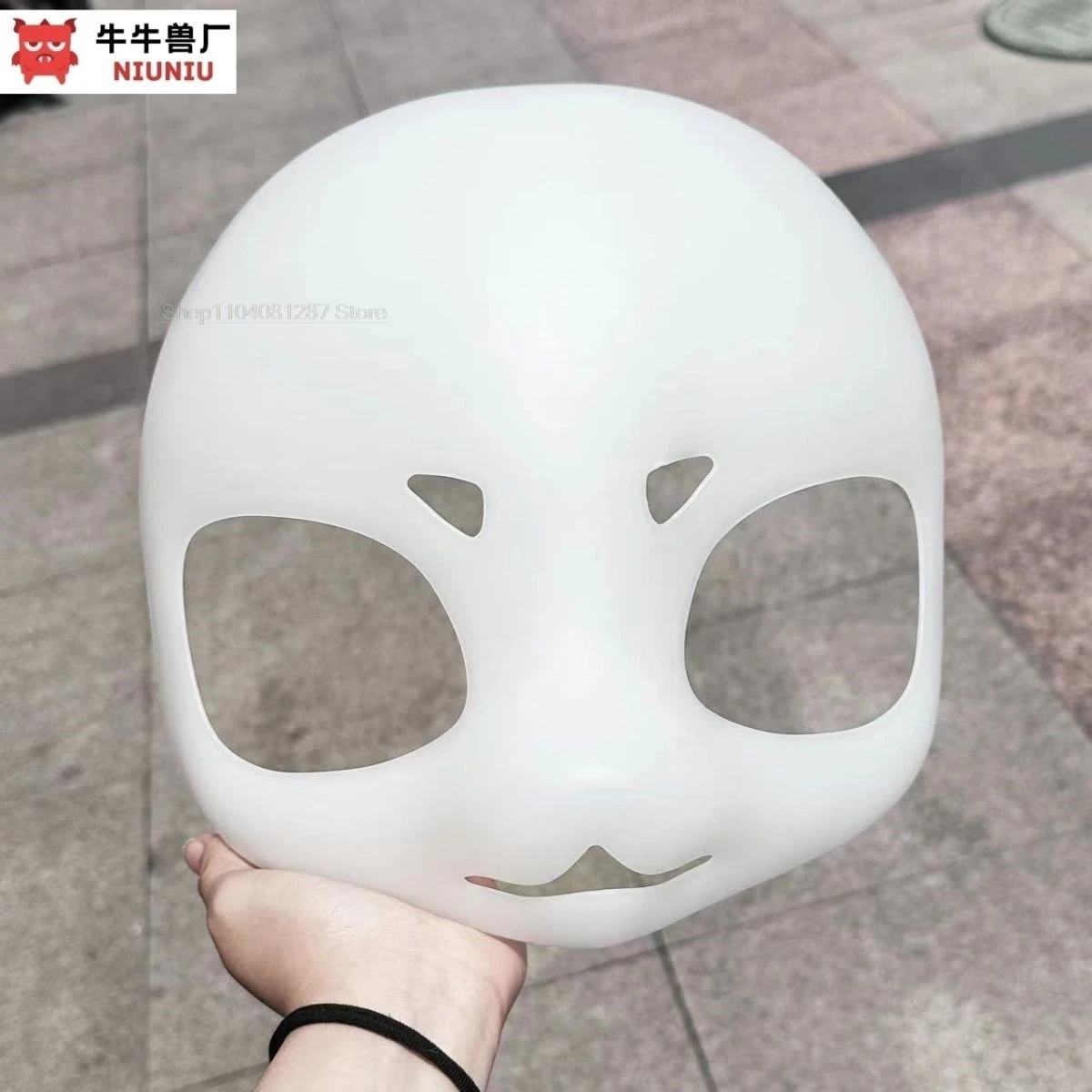 Kemono Fursuit Mask Canidae Felidae Череп Пушистый Kig Животное Милый Хэллоуин Вечеринка Женщина