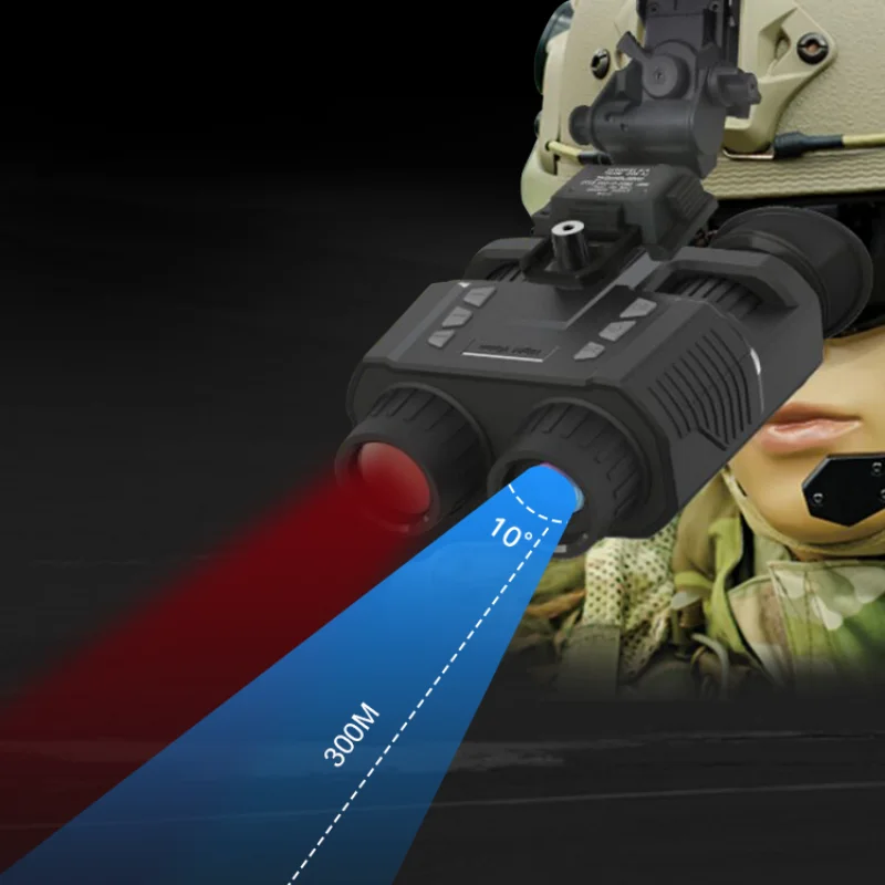 Фото Dsoon Night Vision очки-бинокль NV8000 инфракрасное цифровое Крепление на голову со встроенной батареей, перезаряжаемое оборудование для охоты и кемп... №4