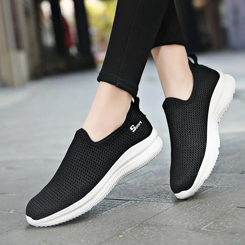 

slip on low top Women sports shoes basket sport Women's comfort sneakers running tennis woman bodybuilding tensi damske tenisky