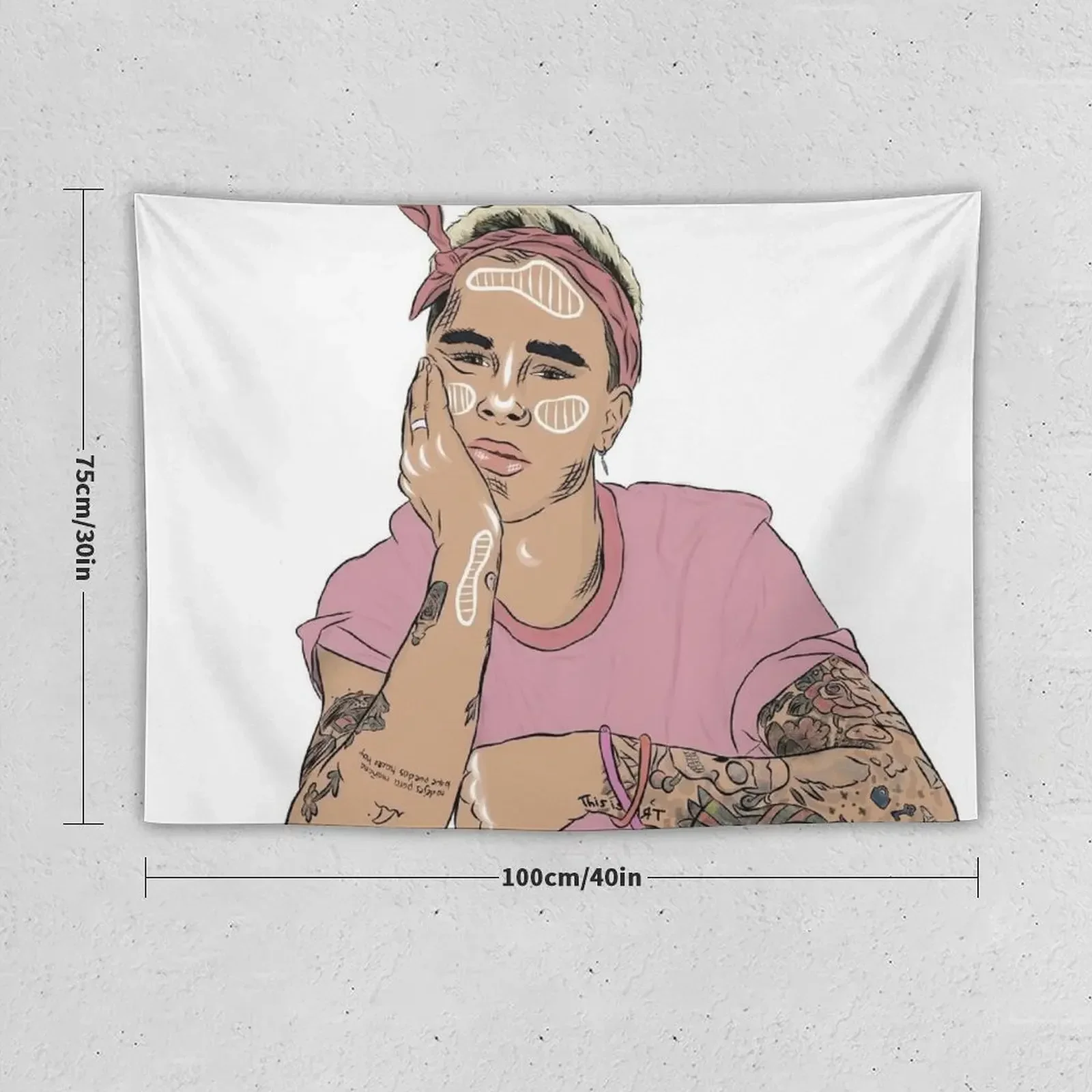 Гобелен Kian Lawley Настенная Декорация эстетические украшения для комнаты украшение