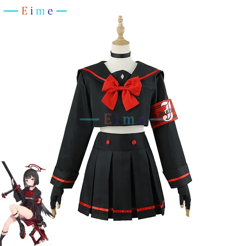 

Game Blue Archive Sizuyama Masiro Cosplay Costume Women Cute Sailor Dress Halloween Party Suit School Uniforms Custom Made