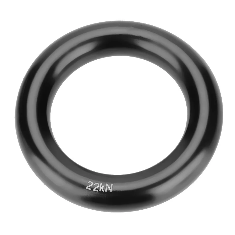 

Outdoor Rock Climbing Multifunctional Aluminum Rappel Ring O-Ring 12mm 22KN