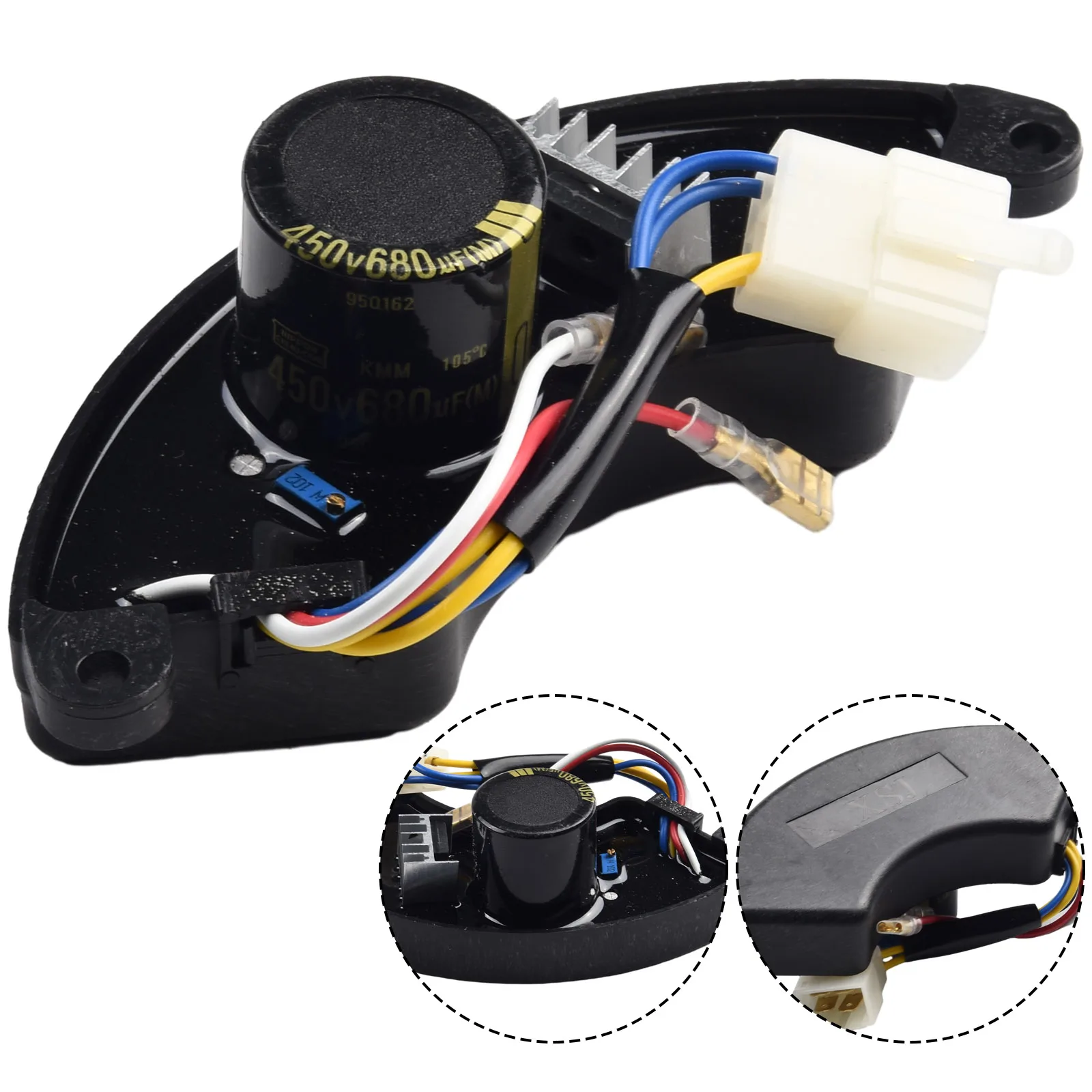 Регулятор напряжения Заводская мастерская 1 шт. 450 В 680 мкФ 6 5 кВт/7 кВт 7 AVR