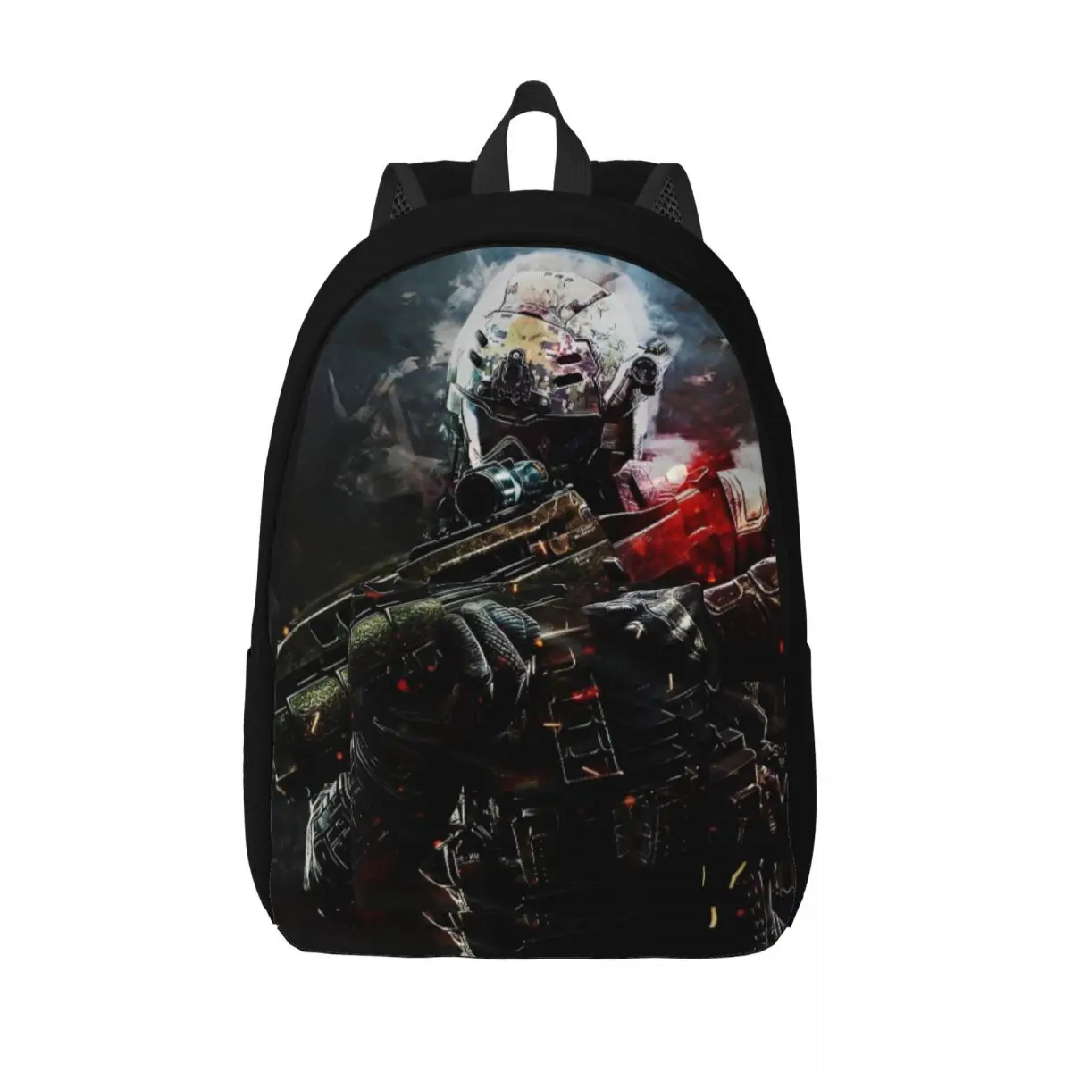 Современный игровой рюкзак Warzone для подростков походный дорожный ранец мужчин и