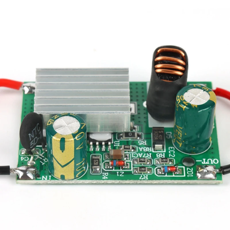 

DC-DC Step-Down Power Supply Module 12V 5V 3A Constant Current Non-Isolated Constant High-Voltage Input Step-Down Board