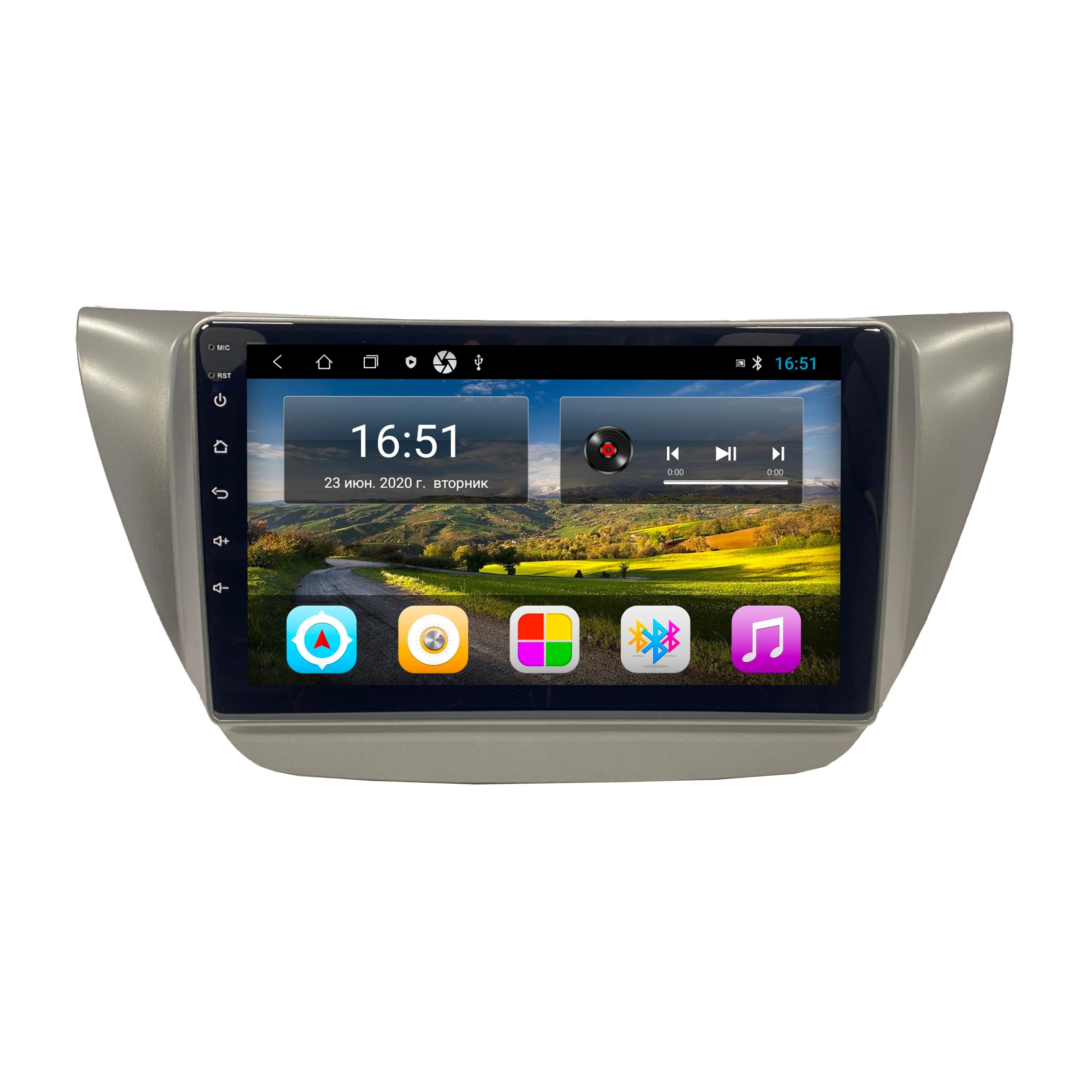 Штатная магнитола на Mitsubishi Lancer 9 2000-2009 Митсубиси Лансер автомагнитола 2 DIN android