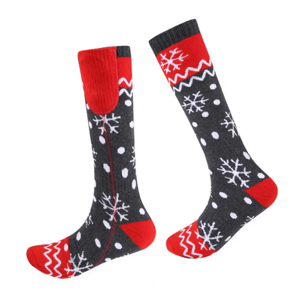 

1 Pair Electric Socks 5000mAh Rechargeable Comfortable Electric Winter Socks Winter Thermal Electric Riding Sports Stockings