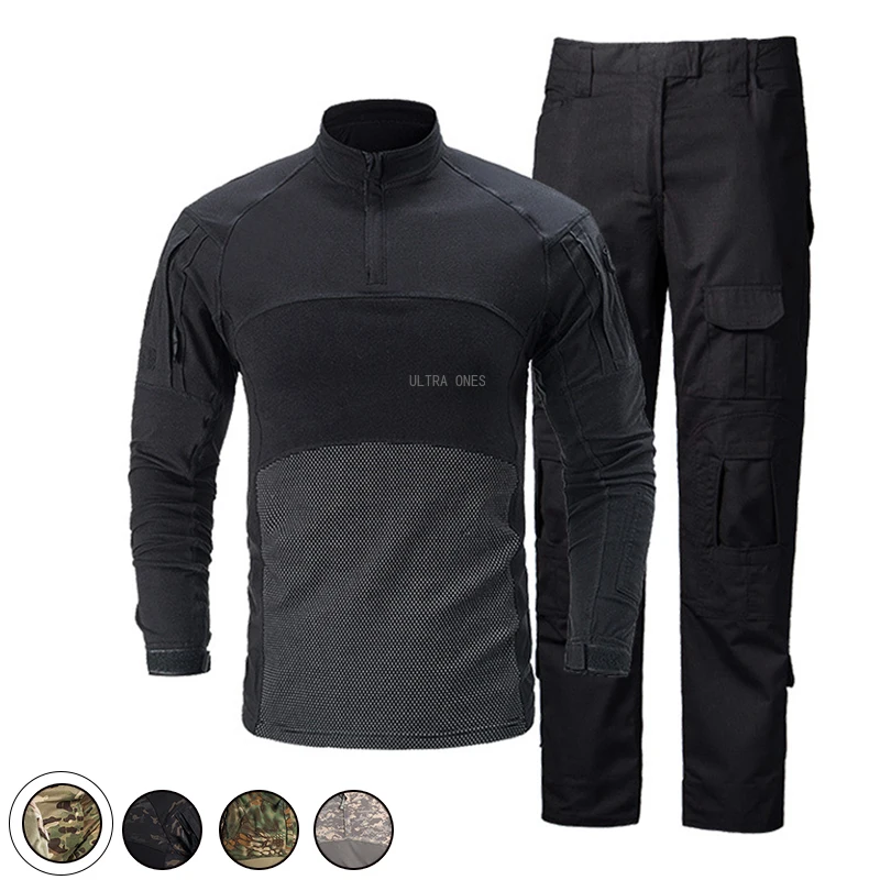 

Hunting Uniform Shooting Tactical Training Airsoft Paintball Hiking Clothes Long Sleeve Fishing Cs Special Forces