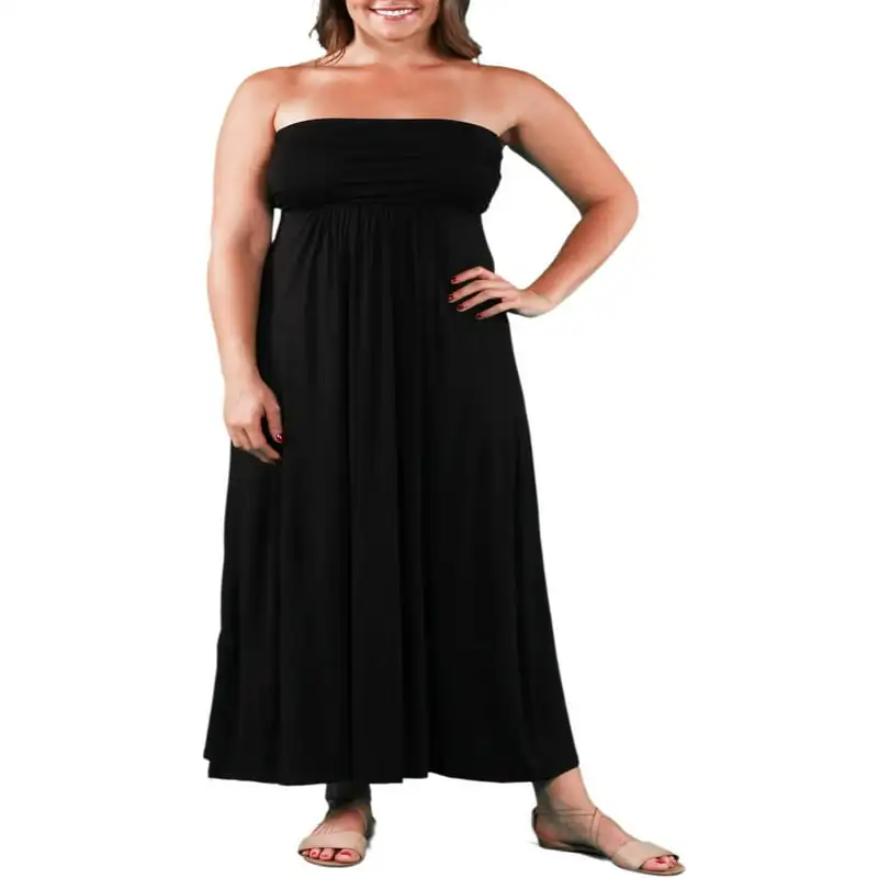 

Plus Maxi Tube Dress