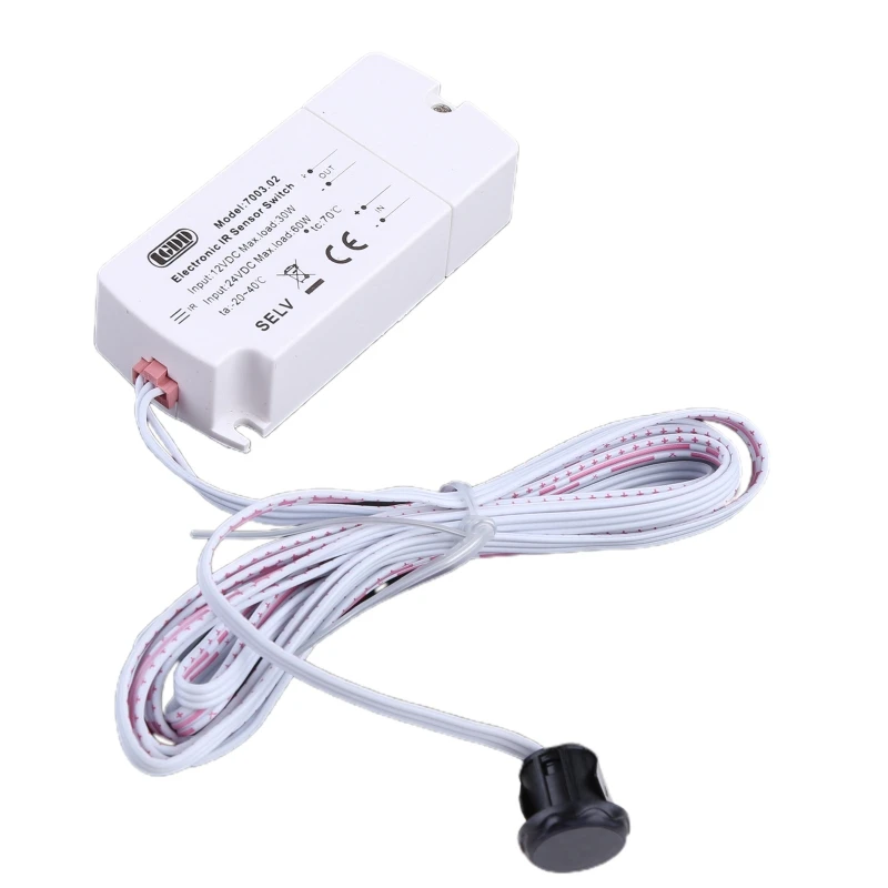 

N58C DC12V ИК-датчик переключатель ручной волны инфракрасный выключатель света светодиодный ных ламп светодиодные полосы