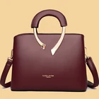 Новая роскошная сумка-мессенджер через плечо из натуральной кожи, высококачественные женские сумки через плечо с металлическими ручками, 2021 Sac A Main