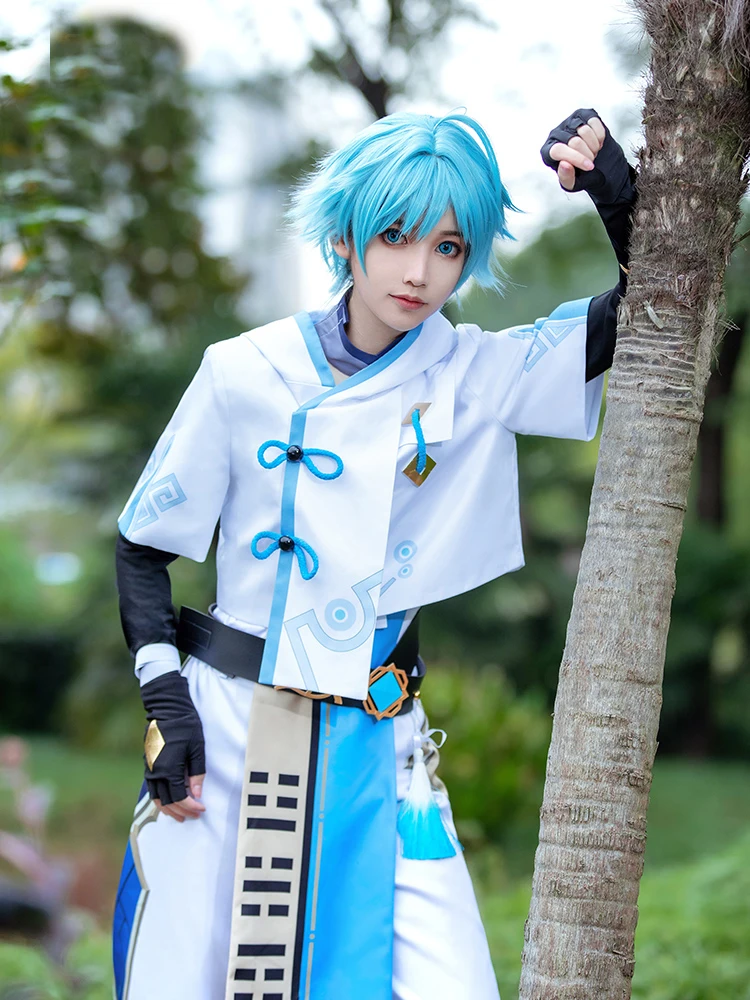 

Игра Genshin Impact Косплей Chongyun косплей костюм игры Genshin Impact Chong Yun костюм