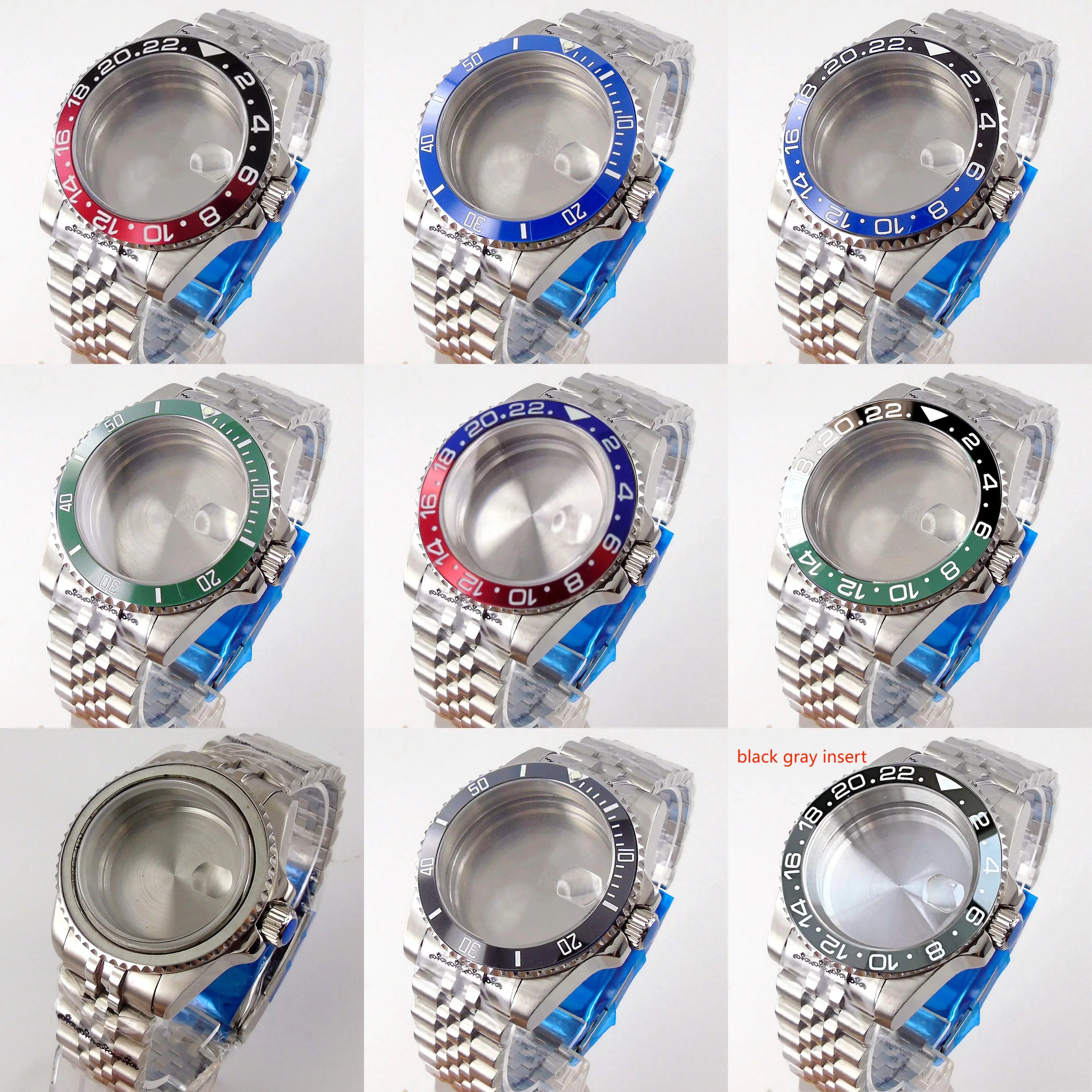 20ATM Dive Сапфировое стекло MIYOTA Корпус для часов 40 мм Подходит NH35 NH36 NH34 GMT ETA 2824 PT5000
