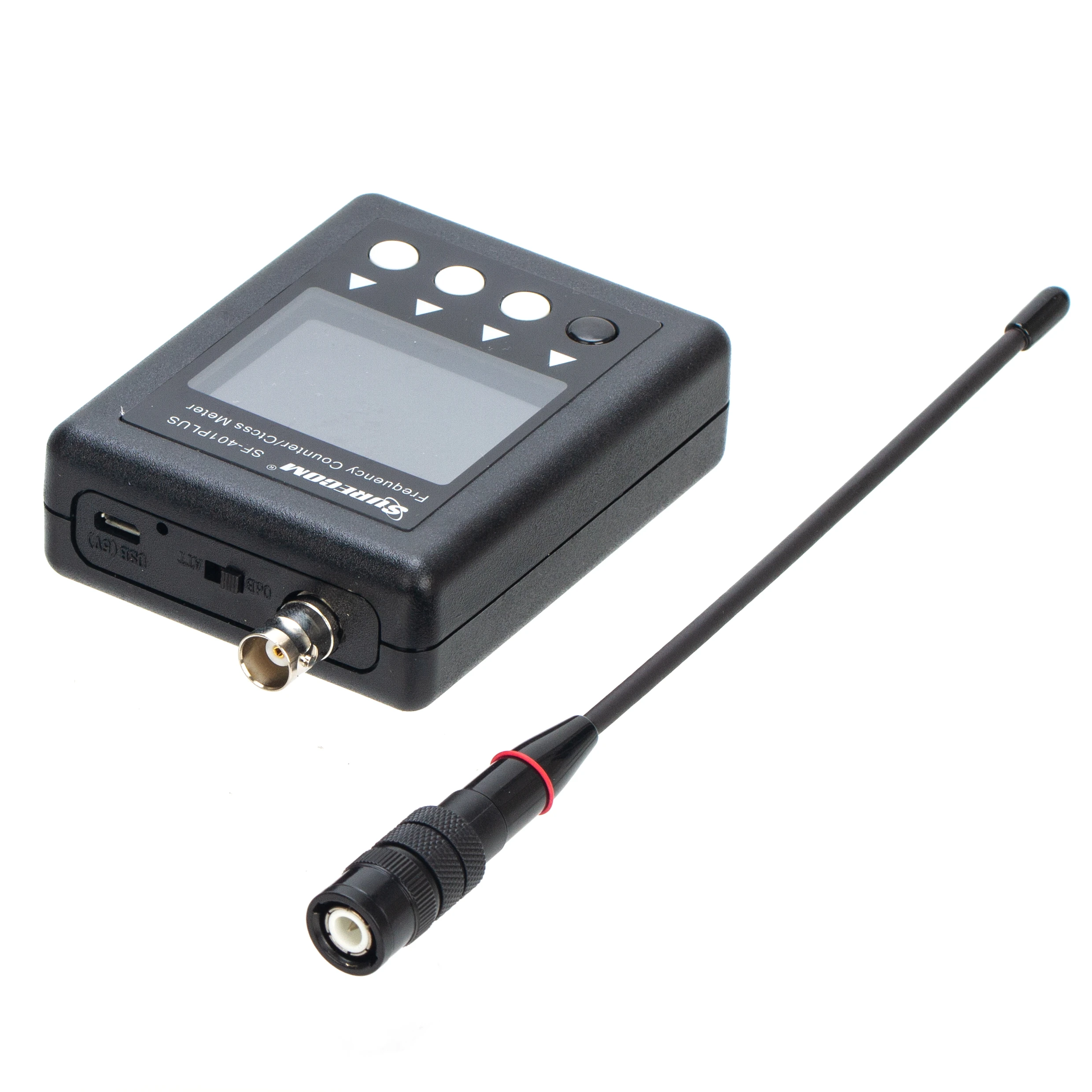 SURECOM SF401PLUS Portable Frequency Counter Meter 27MHz-3GHz with CTCSS/DCS Decoder DMR Radio testable