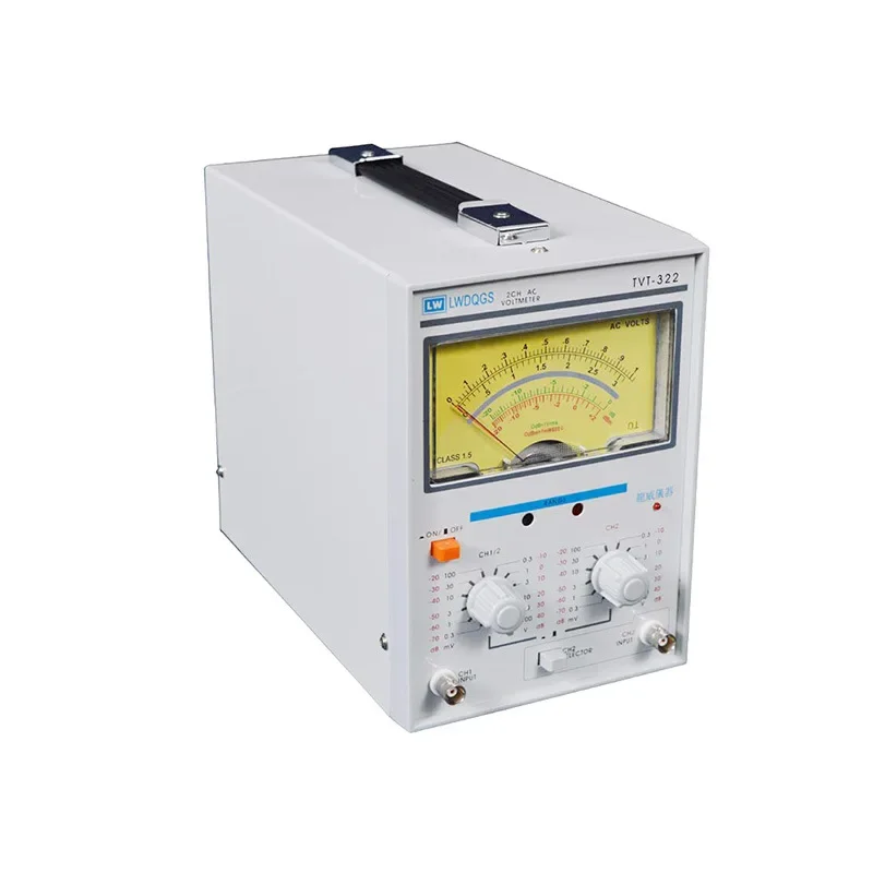 TVT-322 двухканальный мультивольтметр двойная игла миллиметр новый дизайн высокое