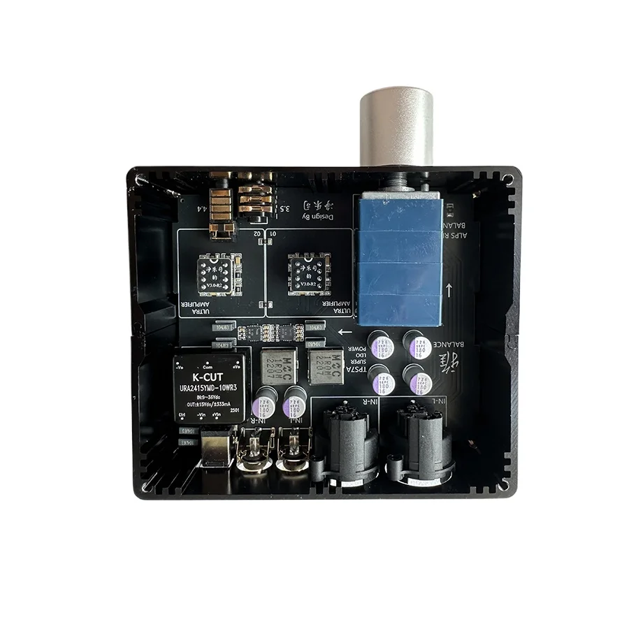 RCA/XLR входной усилитель для наушников 3 5 мм/4 4 мм