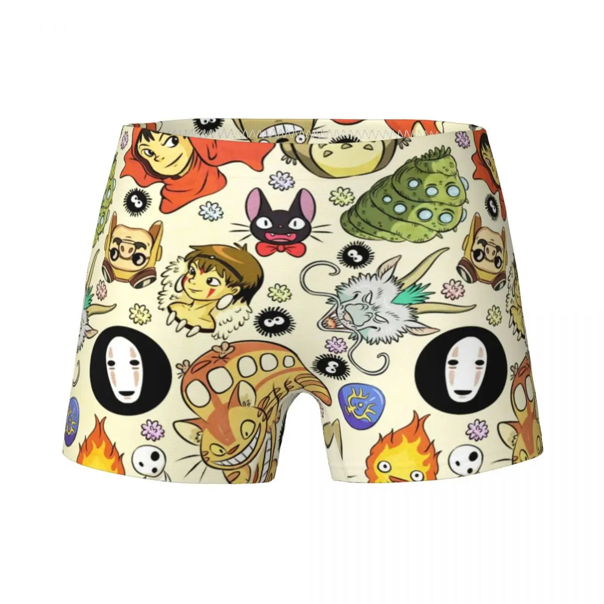 

Girls Faces My Neighbor Totoro Cotton Panties Soft Studio Ghibli Kids Briefs