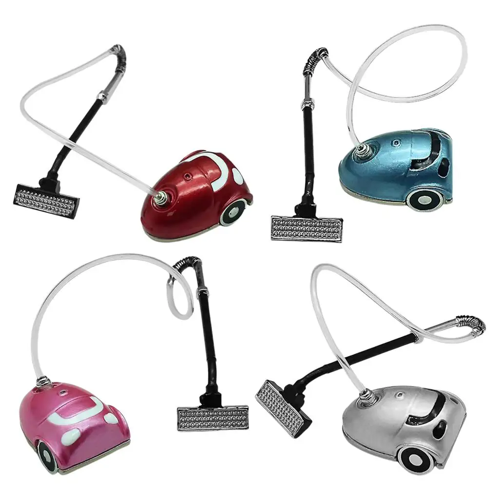

1:12 Dolls House Vacuum Cleaner Pretend Play Modern Dollhouse Furniture