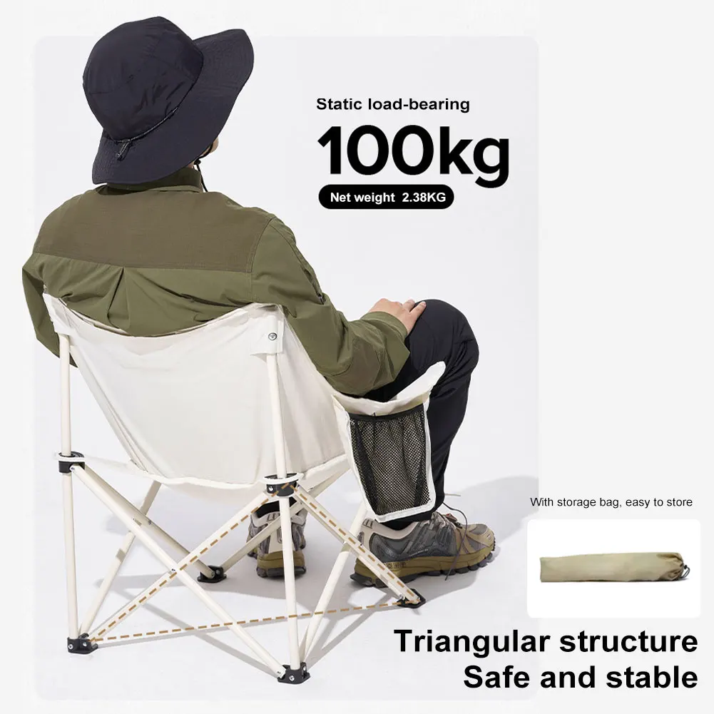 Portable Camping Chair Folding Outdoor Accessories Ultralight Foldable Travel Camping Fishing Chair Beach Hiking Picnic Seat enlarge