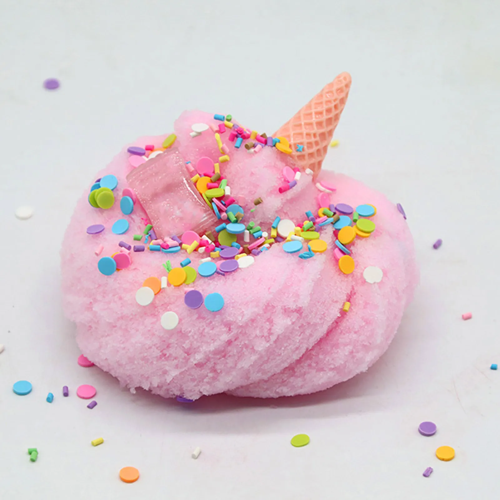 

DIY Butter Slimes Fruit Kit Soft Stretchy And Non-sticky Cloud Slimes Making Set Scented Toy Party Favors For Kids Gift 200ml