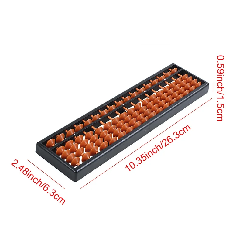 Пластиковые счеты WOWFU-10X, арифметические счеты, детский инструмент для расчета, 17 цифр (art.: 3920d1af91cdc) - 3920d1af91cdc