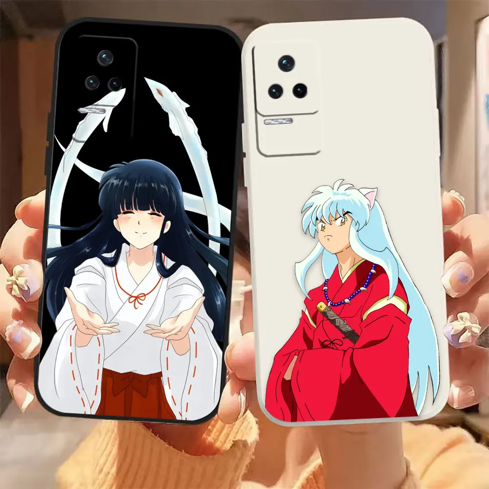 

InuYasha Kikyo inuyasha Phone Case For Redmi K60E K60 K50 K40S K40 K30 K20 12C 10C 9A 9 8 10X 10A 10 Pro 4G 5G Gaming Case Funda