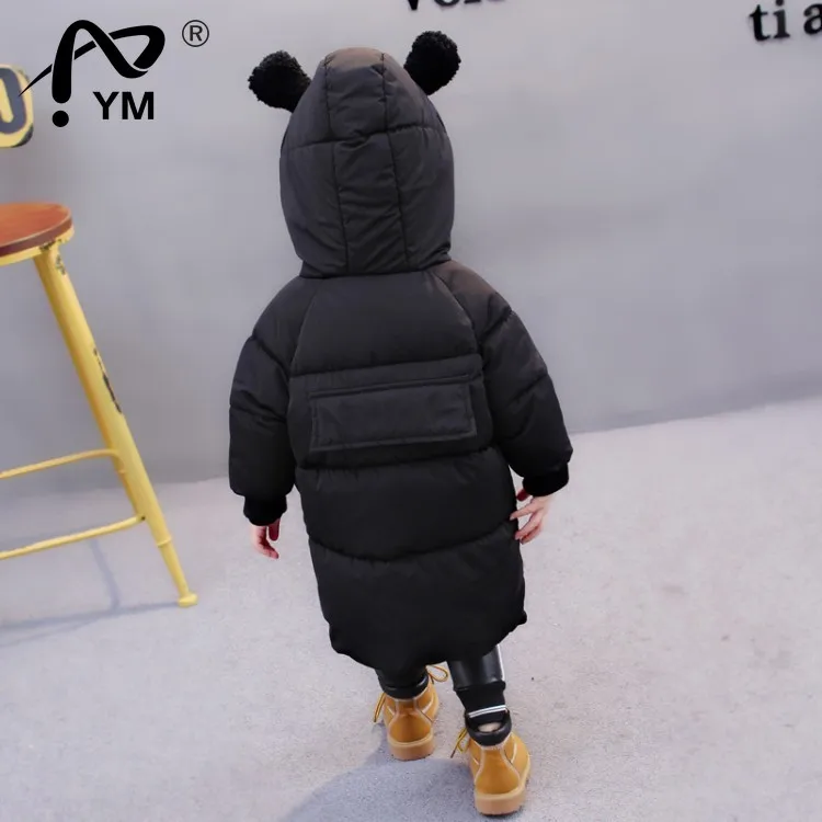 

New 1-7Yrs Winter Girls Hooded Jackets Clothin Kids Boys Coat Warm Autumn Children OuterwearCoats Casual Baby Girls Clothes