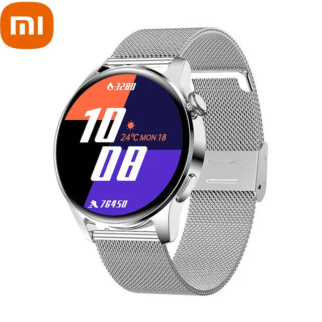 

Смарт-часы Xiaomi мужские водонепроницаемые с Bluetooth и фитнес-трекером