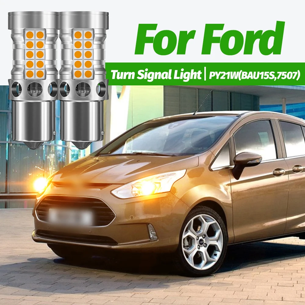 2 Шт. Светодиодный Индикатор Поворота Blub Py21w Bau15s Canbus