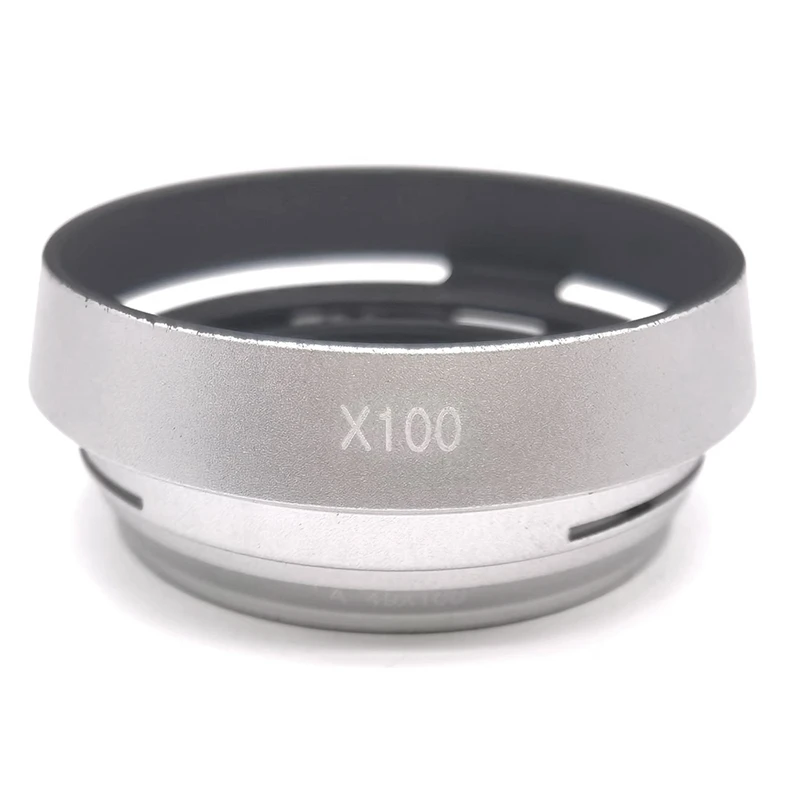 1 шт. серебряное кольцо-переходник для объектива LH-X100 49 мм металлические детали