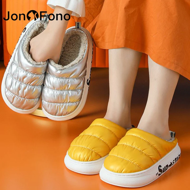 

Новинка 2023, женские плюшевые тапки jonoтелефона на толстой подошве, женские туфли на массивной подошве для повседневного отдыха, женская обув...