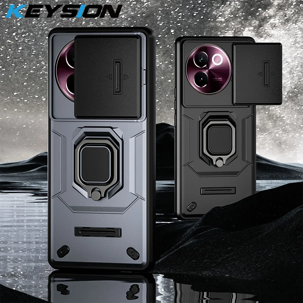 KEYSION Противоударная задняя крышка для телефона VIVO V30e V40 Lite
