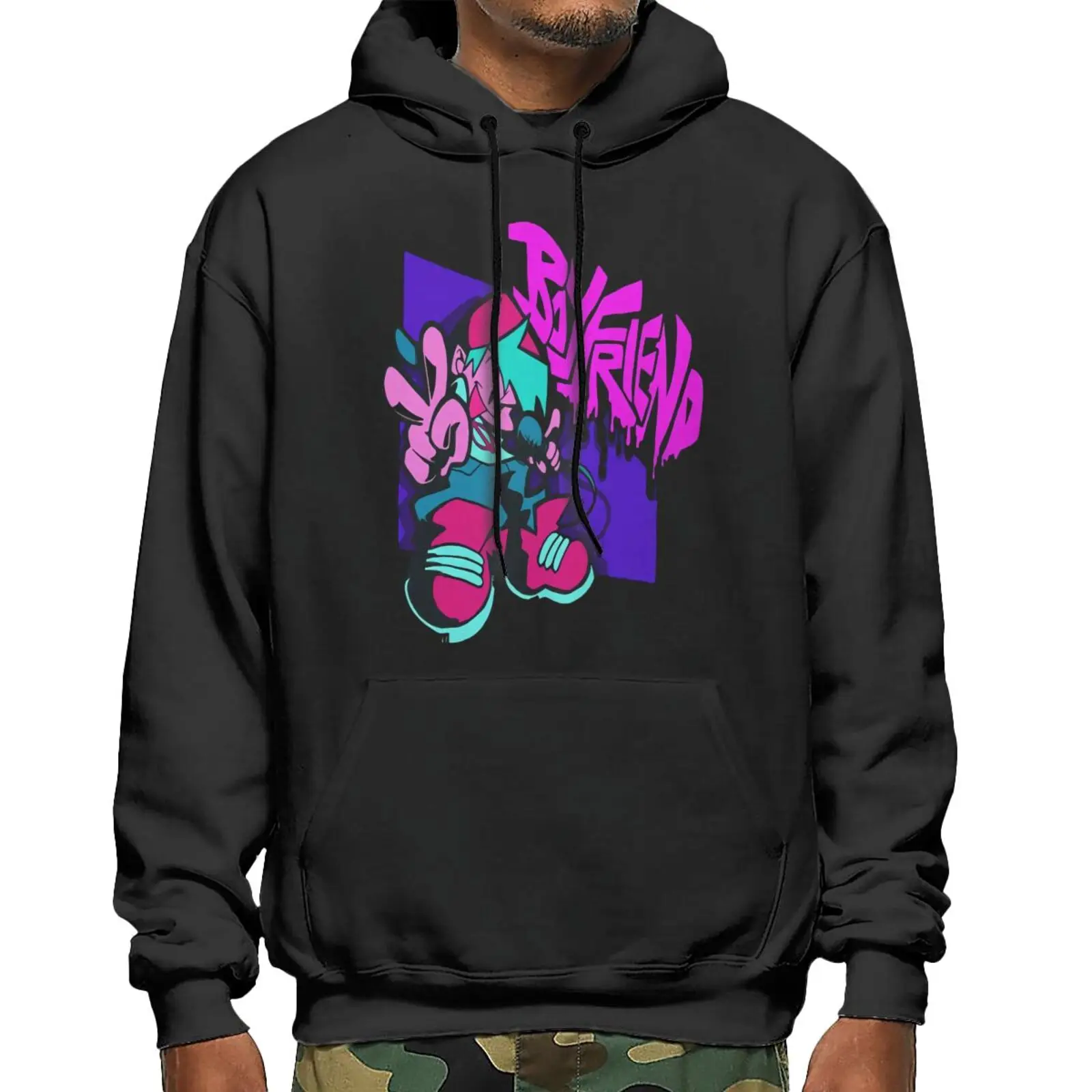 

Friday Night Funkin Boyfriend Uni Friday Sweatshirts Hoodies Women's Tracksuit Men's Clothing Male Clothes Sweat Woman Clothes